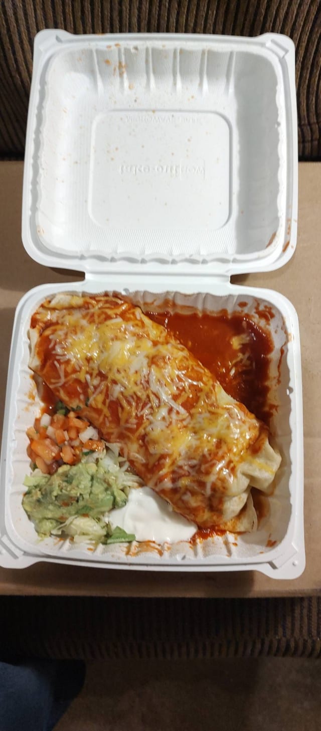Burrito De Mariscos.