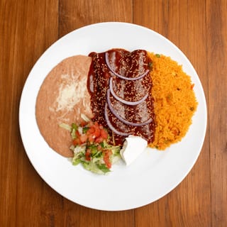 Mole Enchiladas