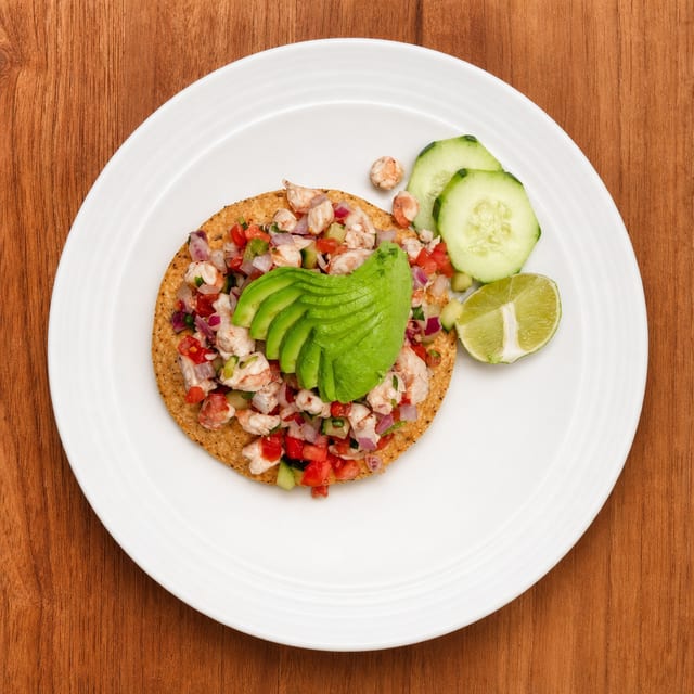 Tostada De Ceviche.