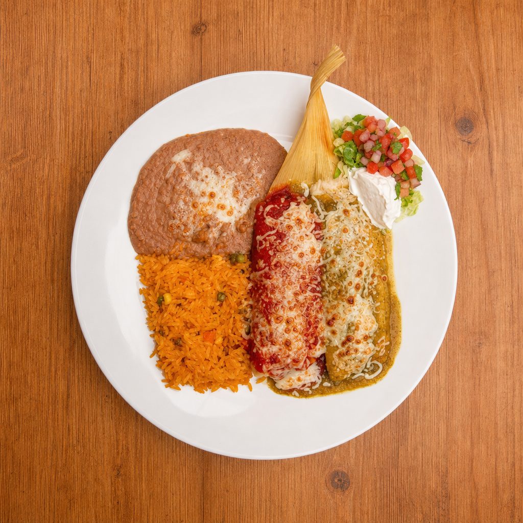 Homemade Tamale.