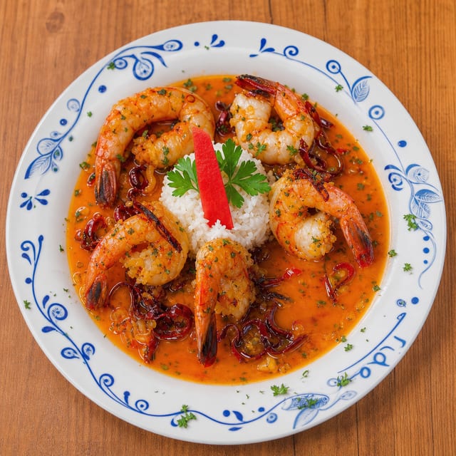 Camarones Al Ajillo.
