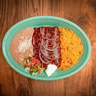 Mole Enchiladas