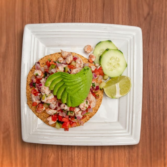 Tostada De Ceviche.