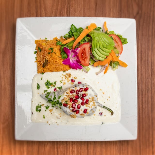 Chili Relleno Plate - Nogada.