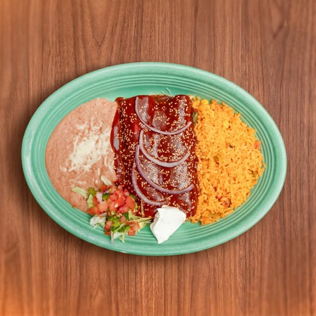 Mole Enchiladas.